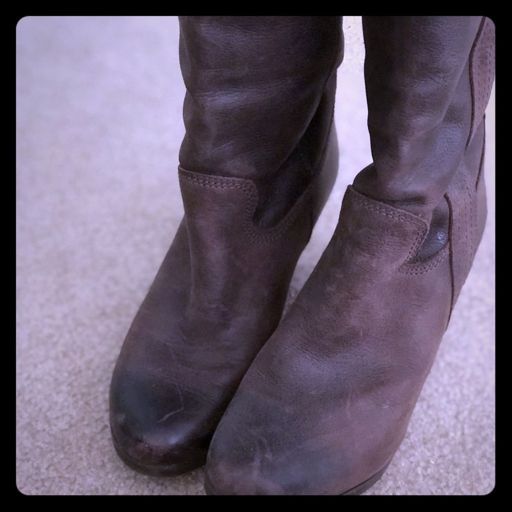 ALDO 100% leather boots sz. 6